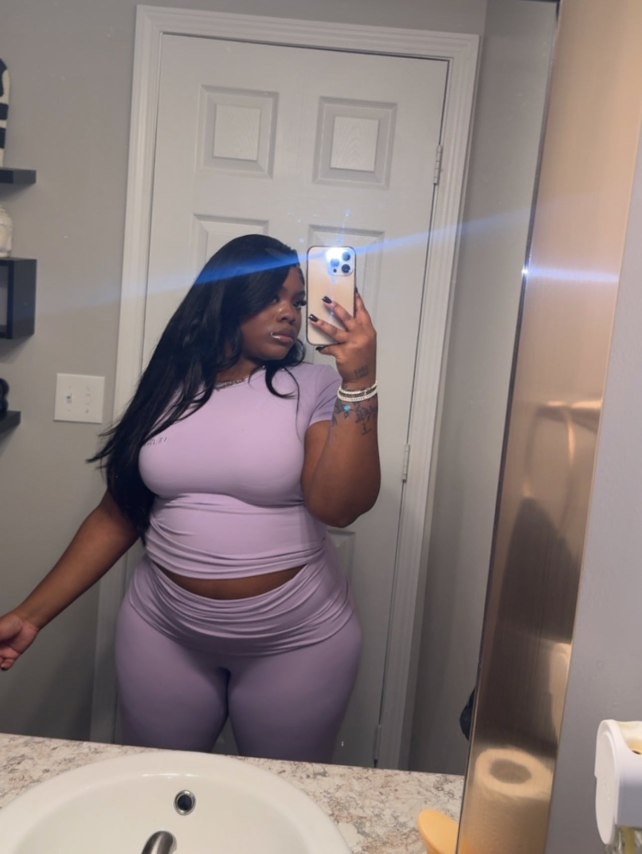 Soft Body Leisure Set (Periwinkle)