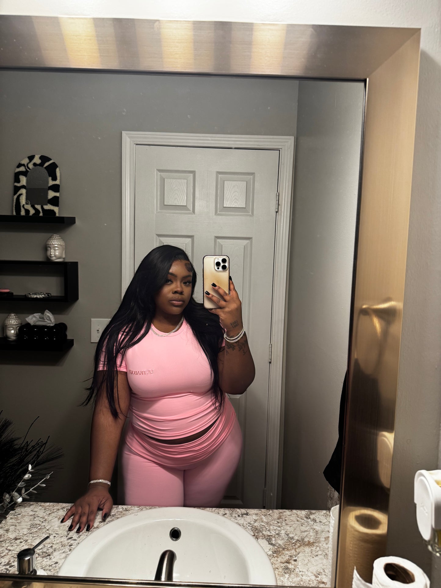 Soft Body Leisure Set (Persian Pink)