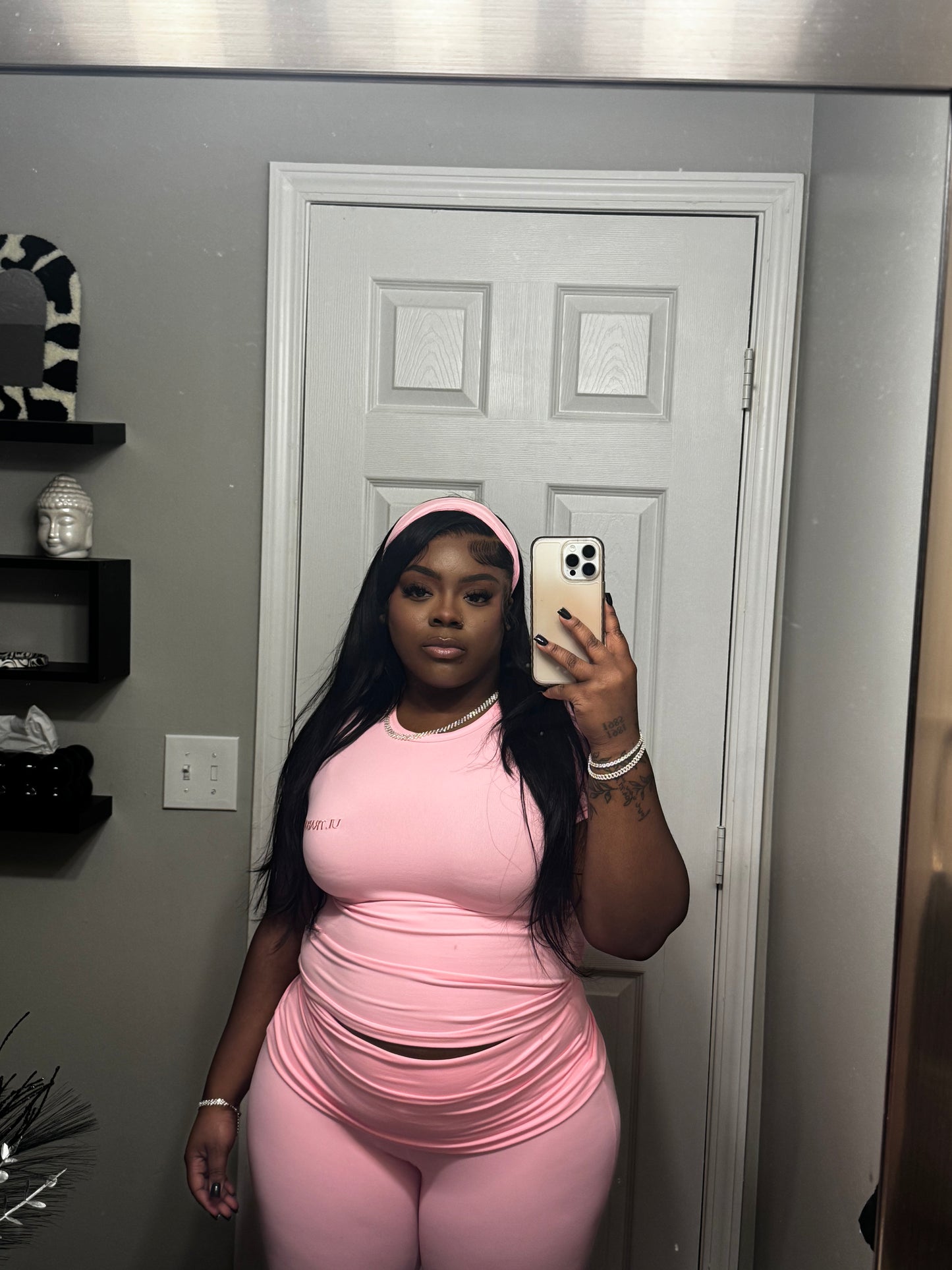 Soft Body Leisure Set (Persian Pink)