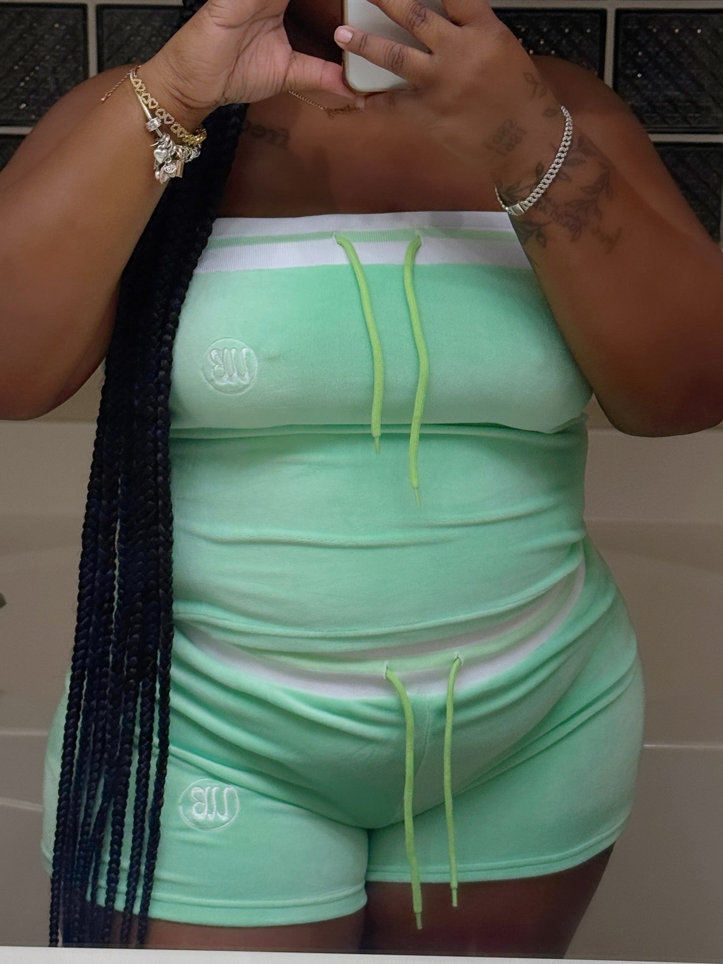 Mint Condition Velour Body Set
